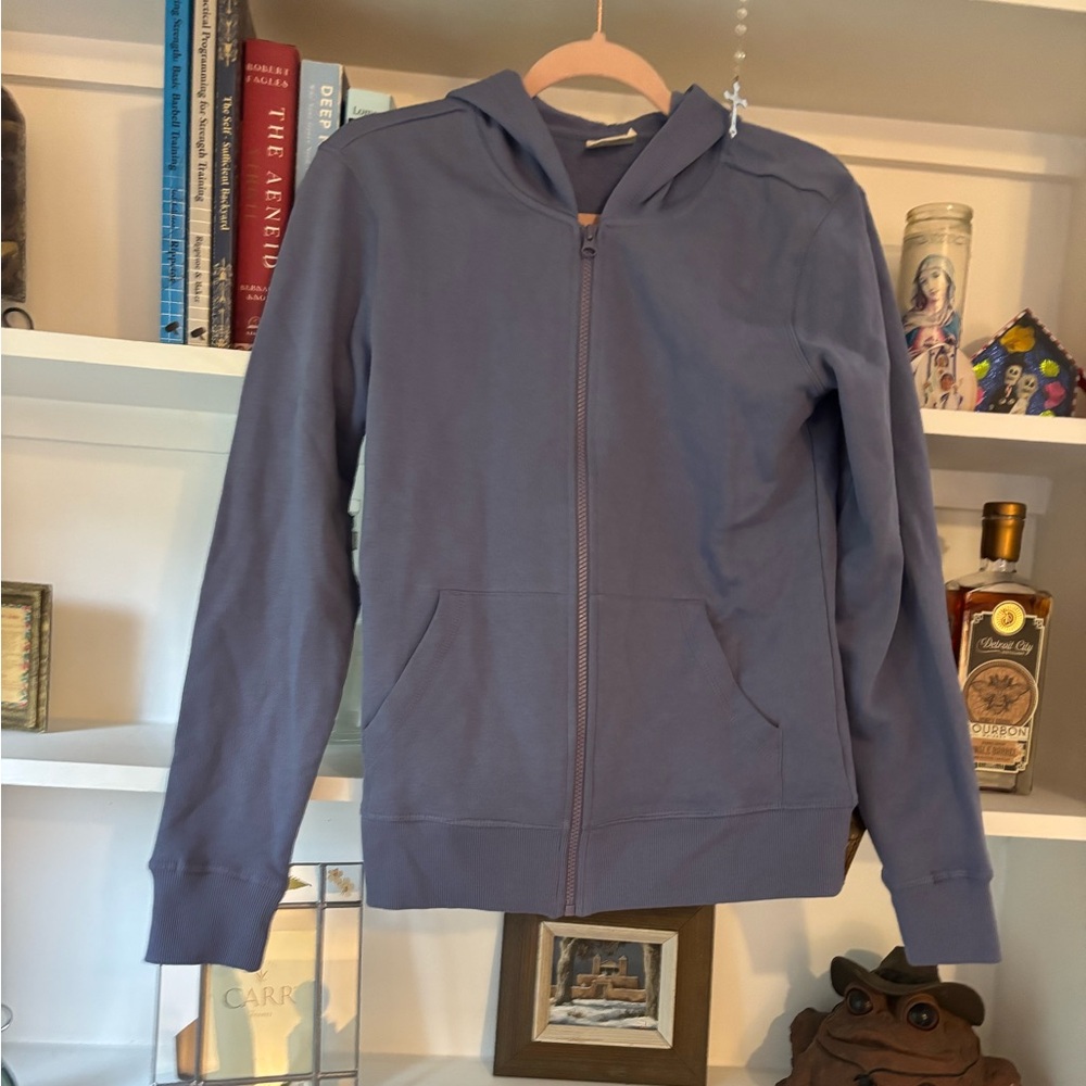 PACT Cloud Brush Zip Fleece Hoodie SZ Small